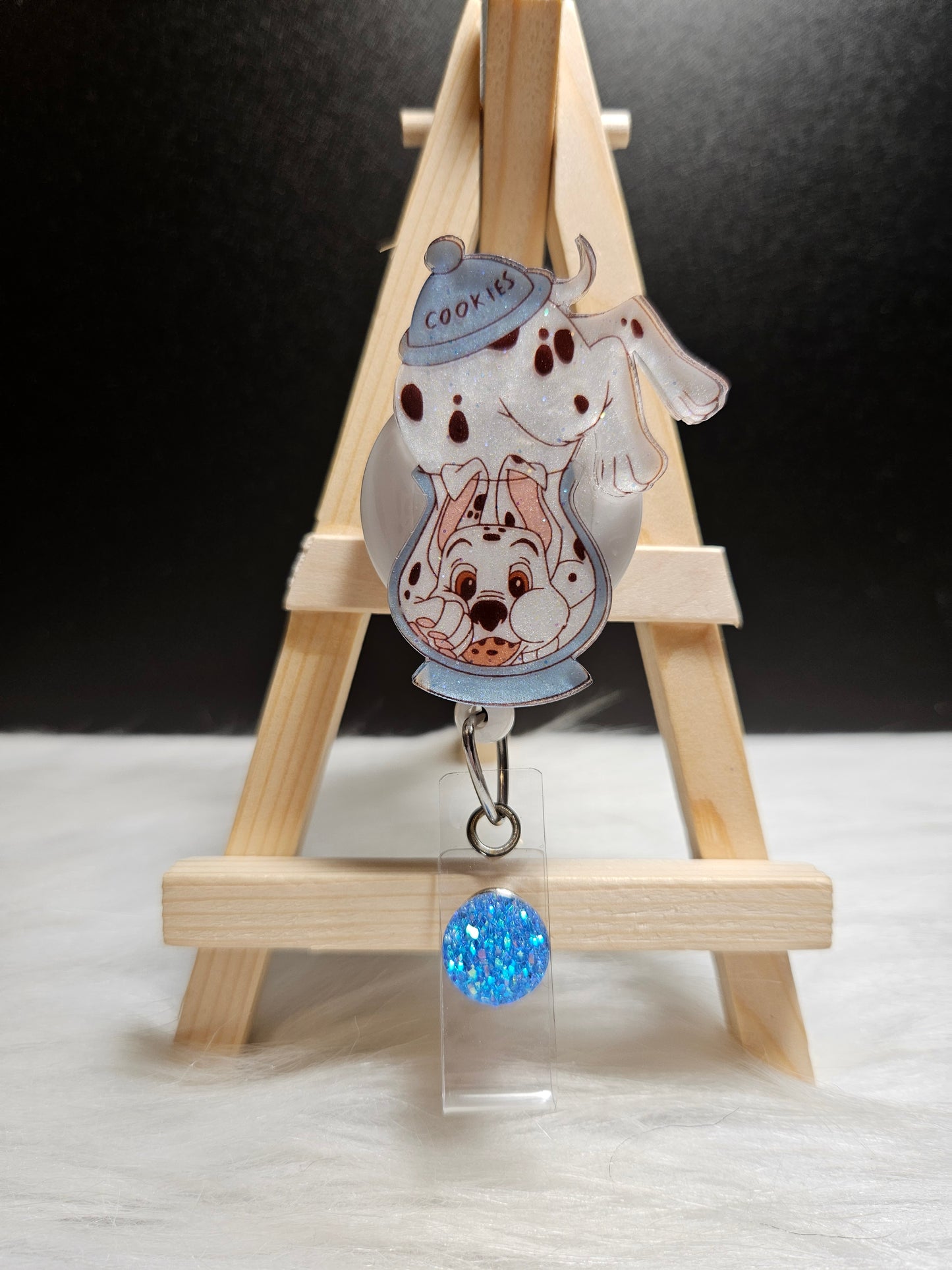 Dalmatian Badge Reel