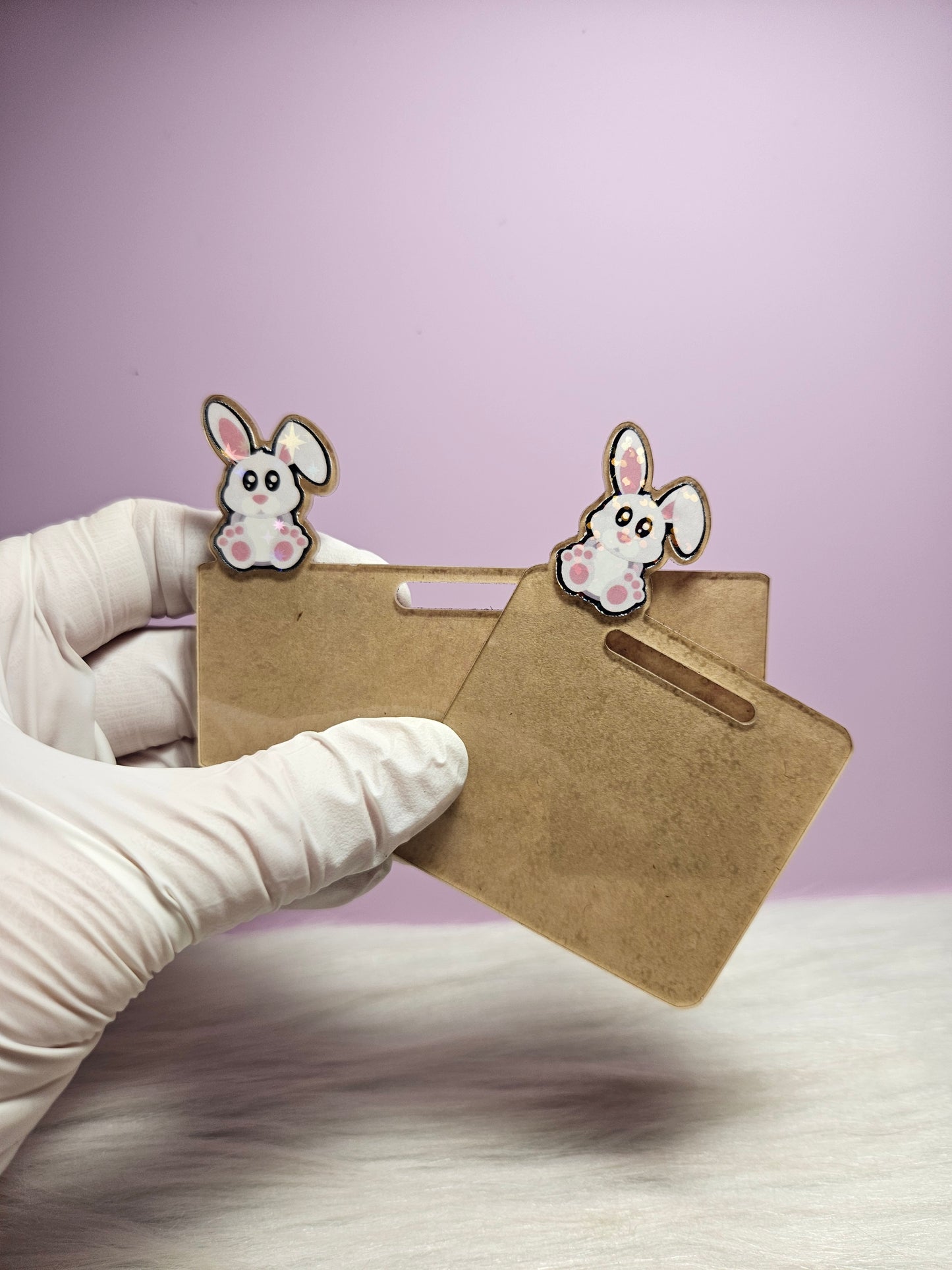 Badge Buddy Cute Rabbit