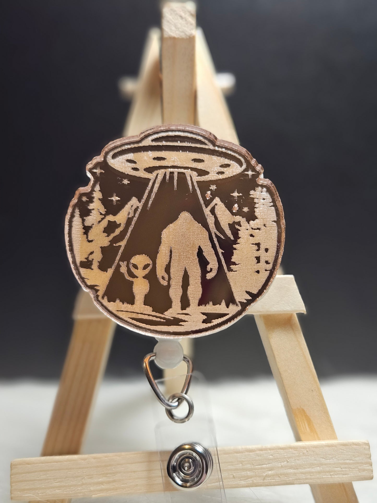 Mirrored Badge Reels