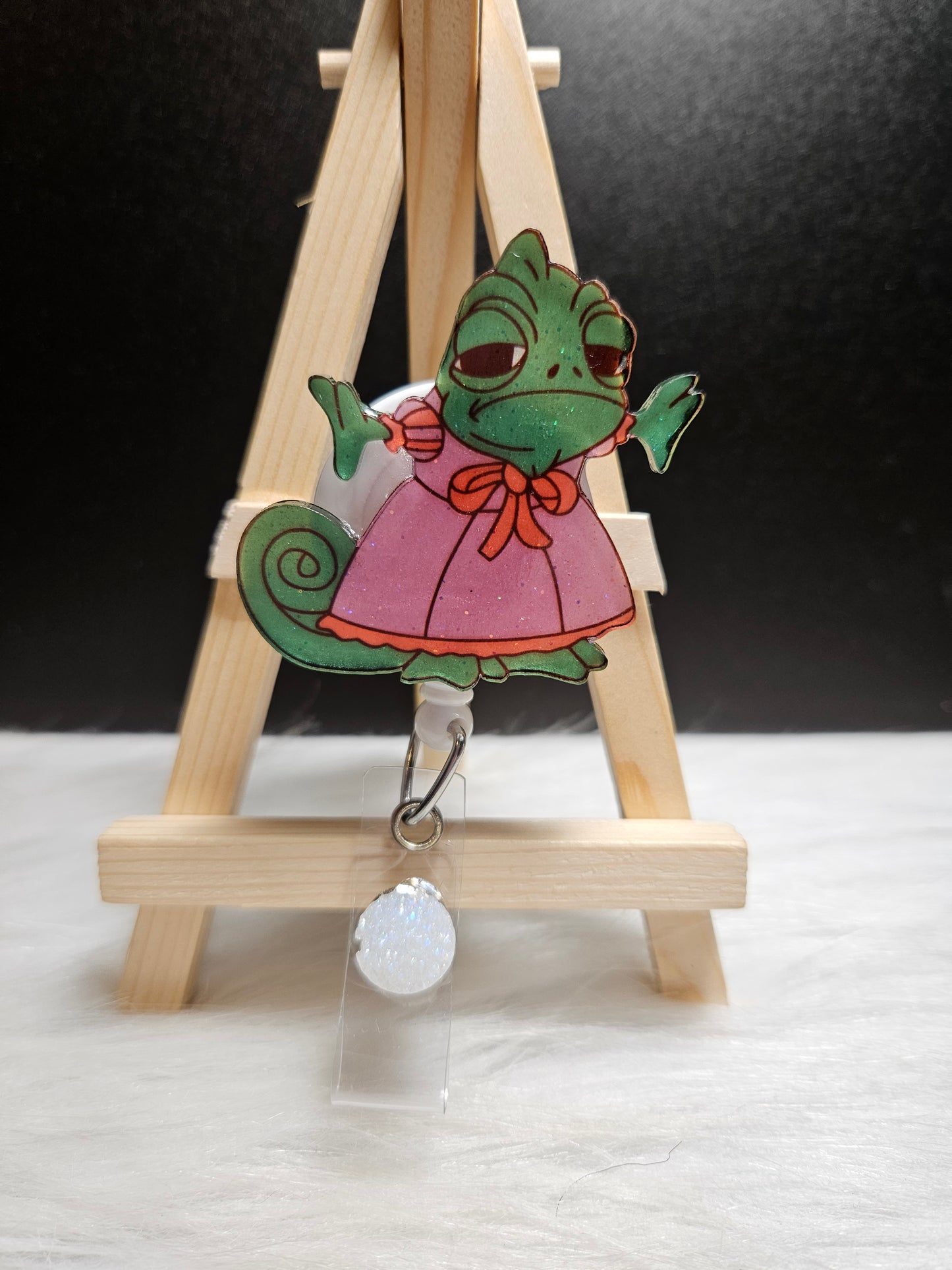 Lizard Pascal Badge Reel