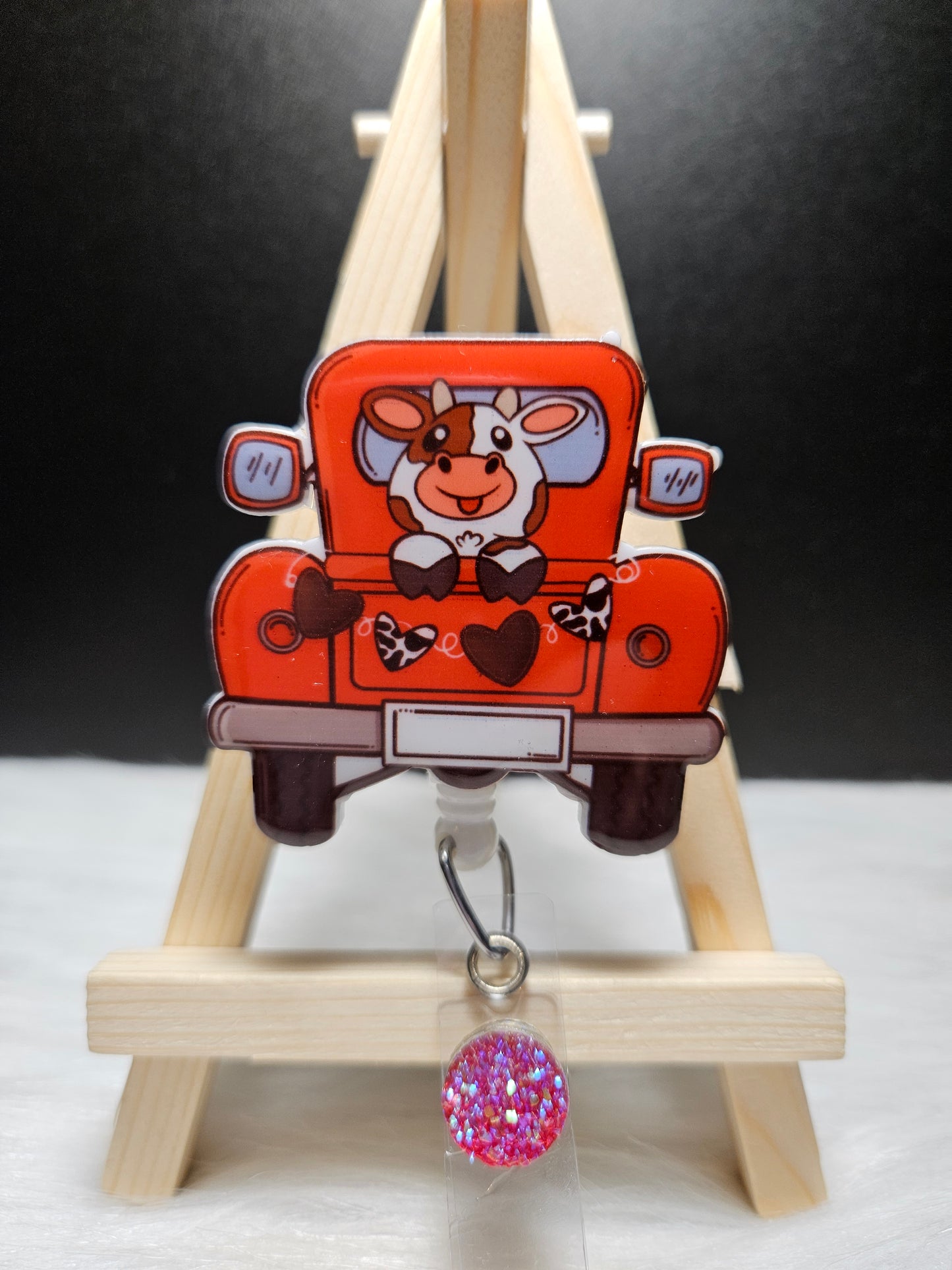 Valentine Truck Badge Reel