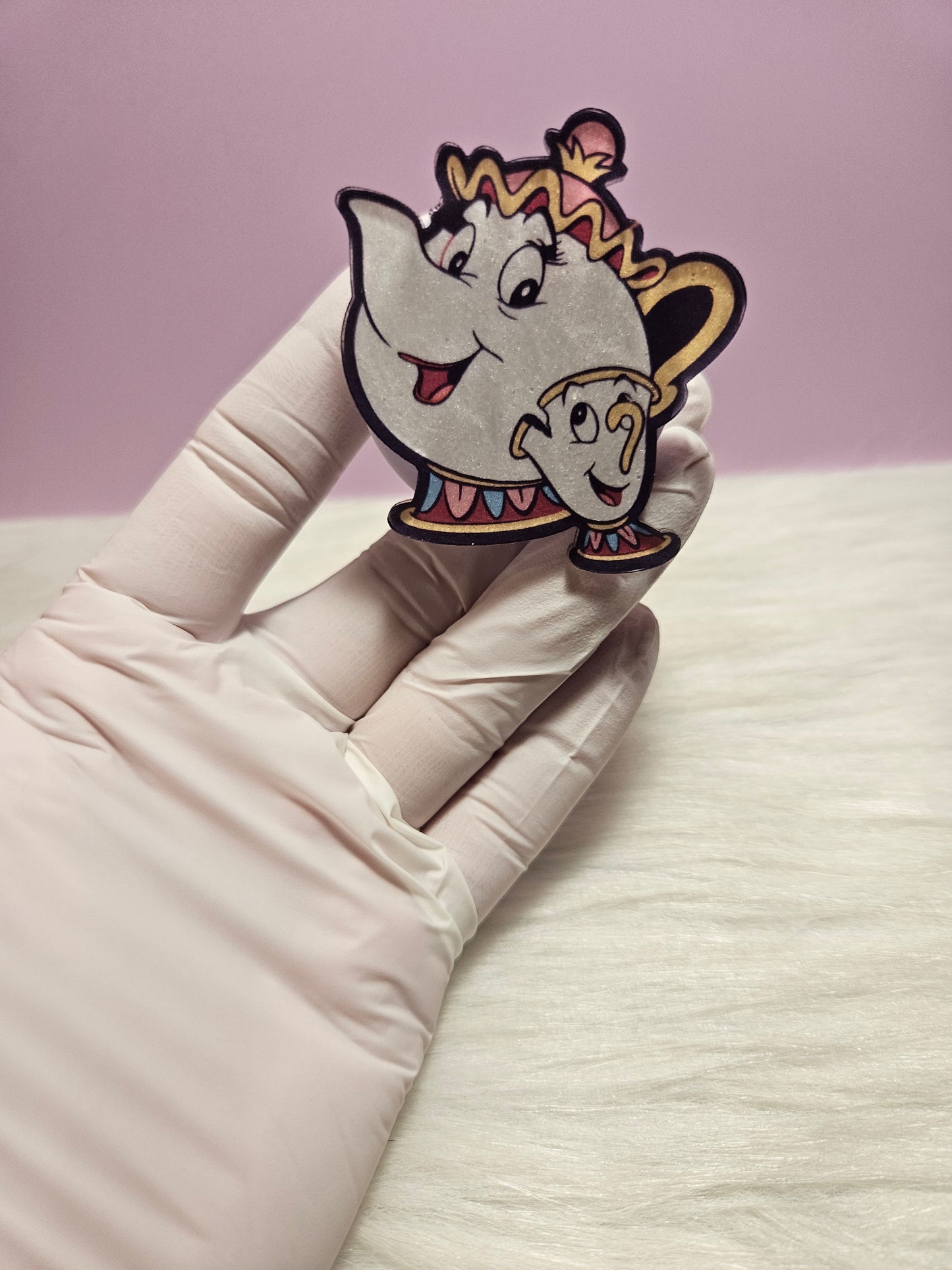 Phone Grip-Character Teapot