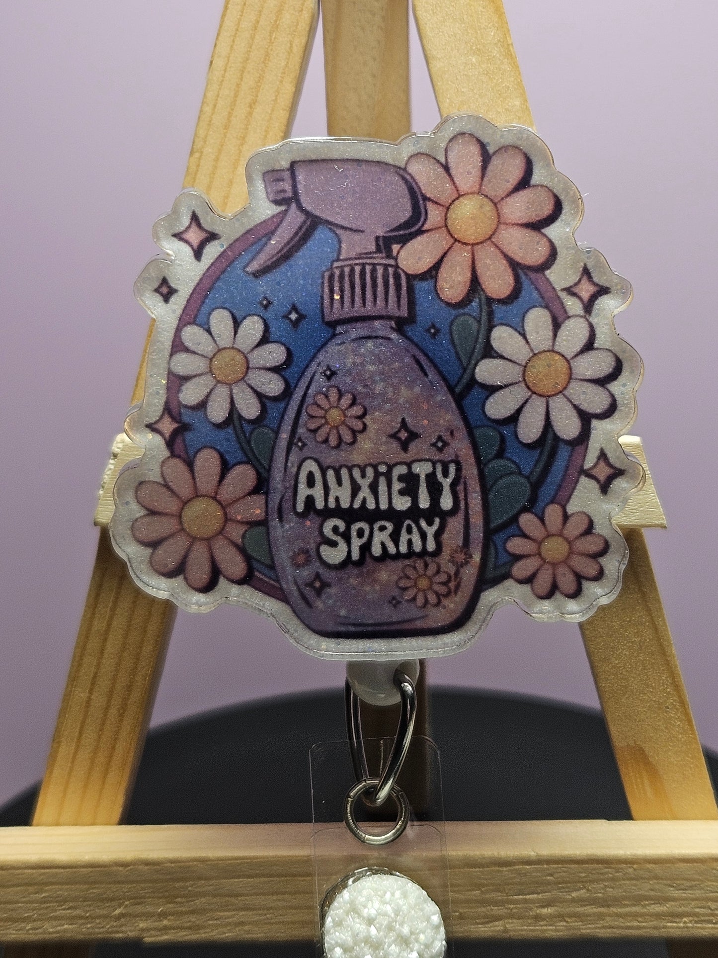 Anxiety Spray Badge