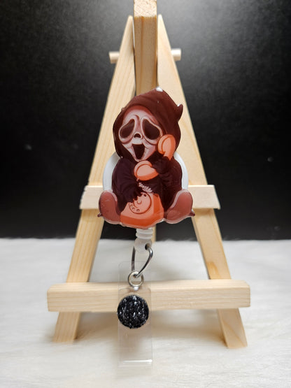 Baby Scream Badge Reel