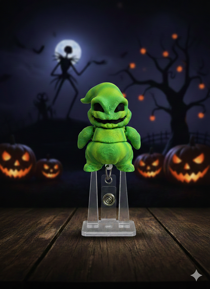 3D Printed Oogie Boogie Badge