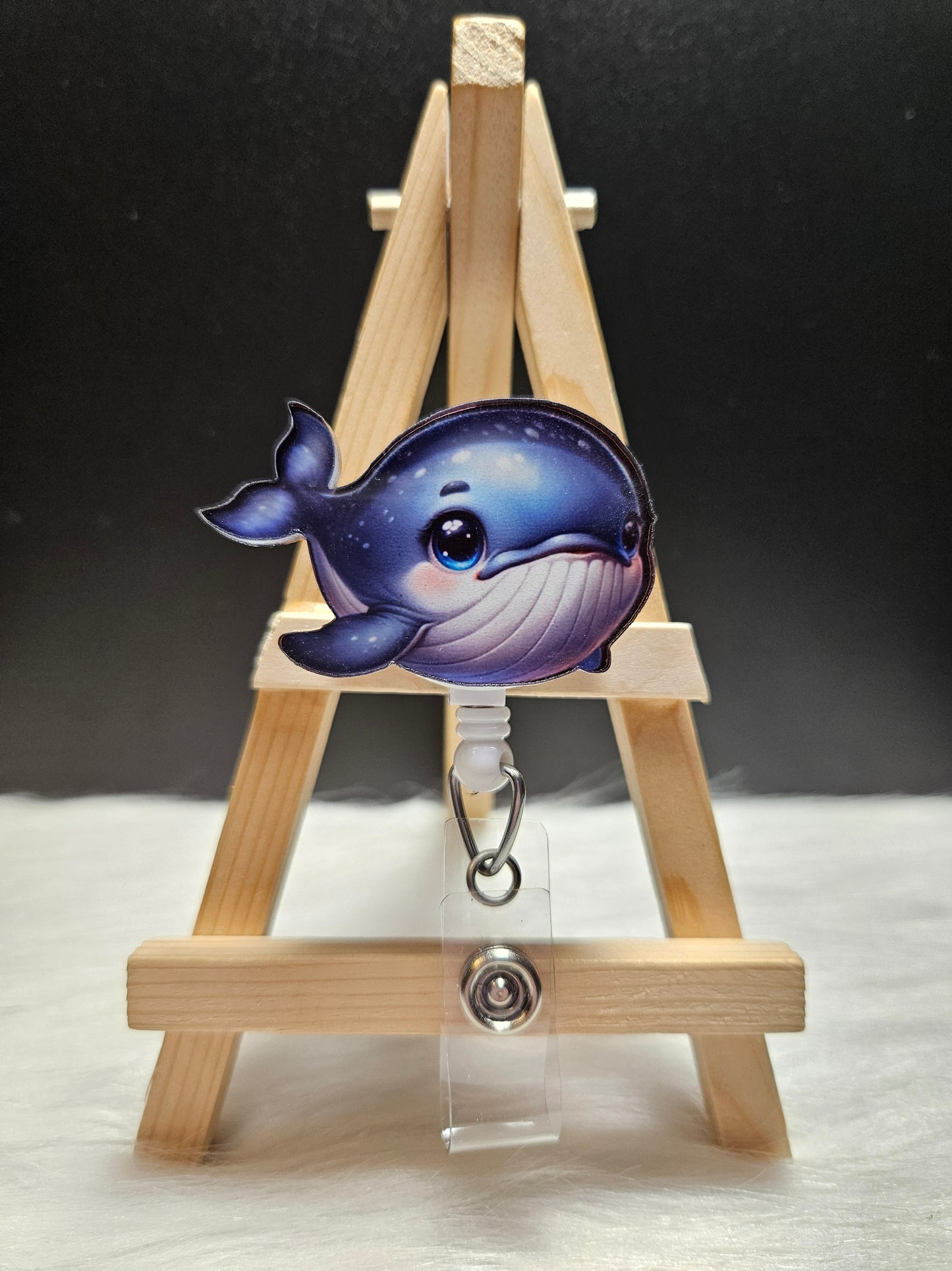 Cartoon Whale Badge Reel