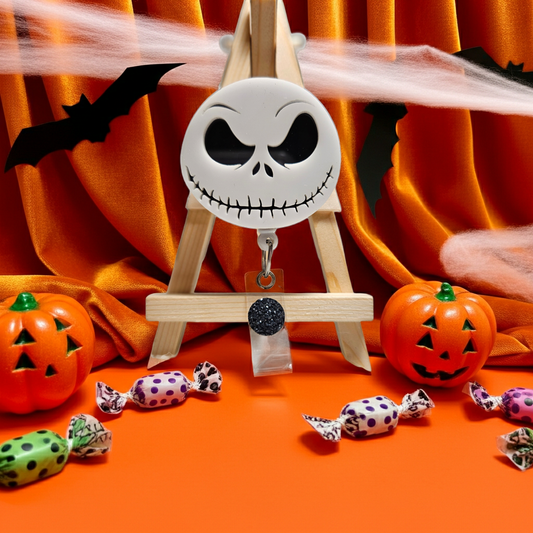 Jack Skellington Face Badge Reel