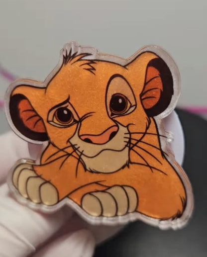 Phone Grip-Lion Character