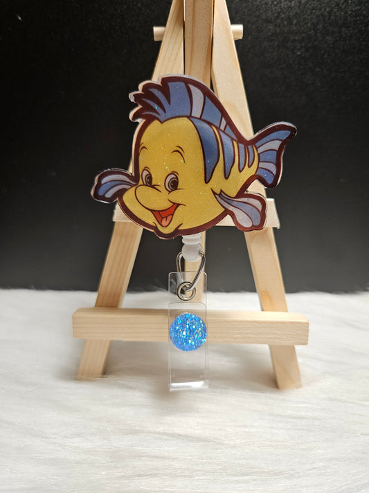 Flounder Badge Reel