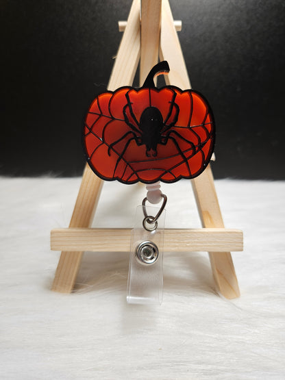 Halloween Pumpkin Badge Reels