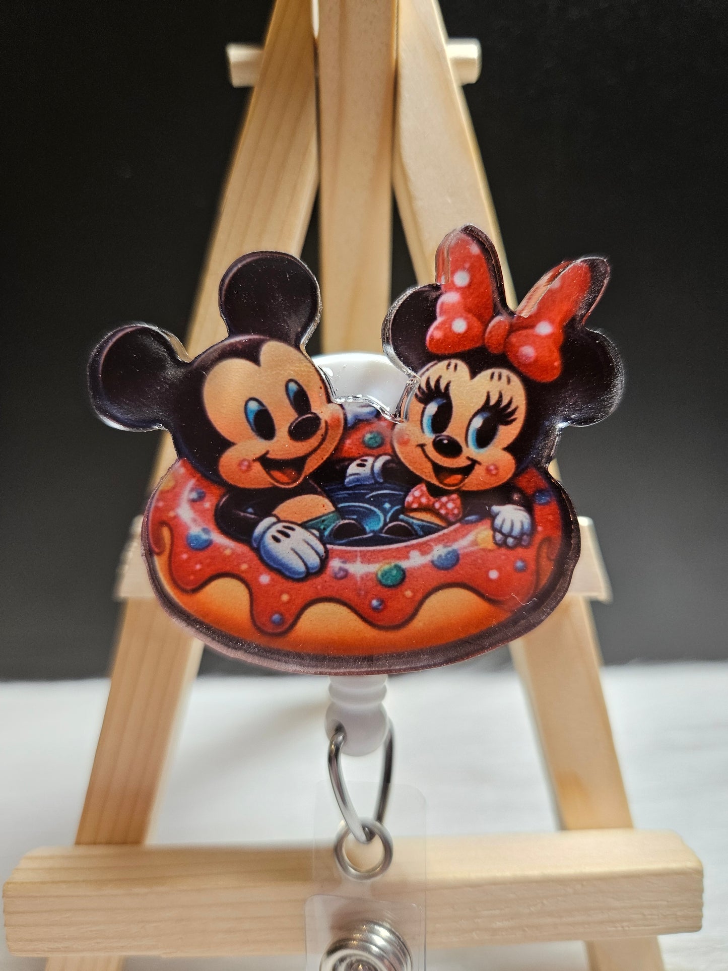 Baby Mickey And Minnie Donut