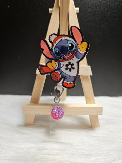 Christmas Stitch Badge Reel