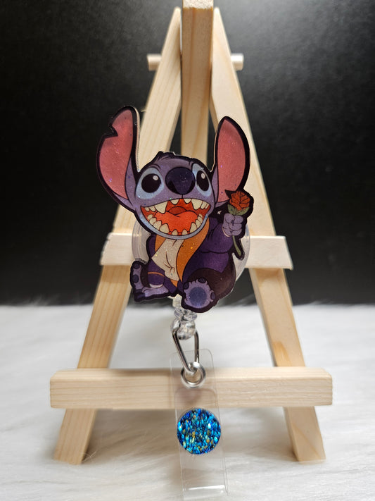 Stitch Beast Badge Reel