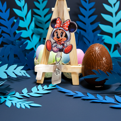 Baby Minnie Easter Badge
