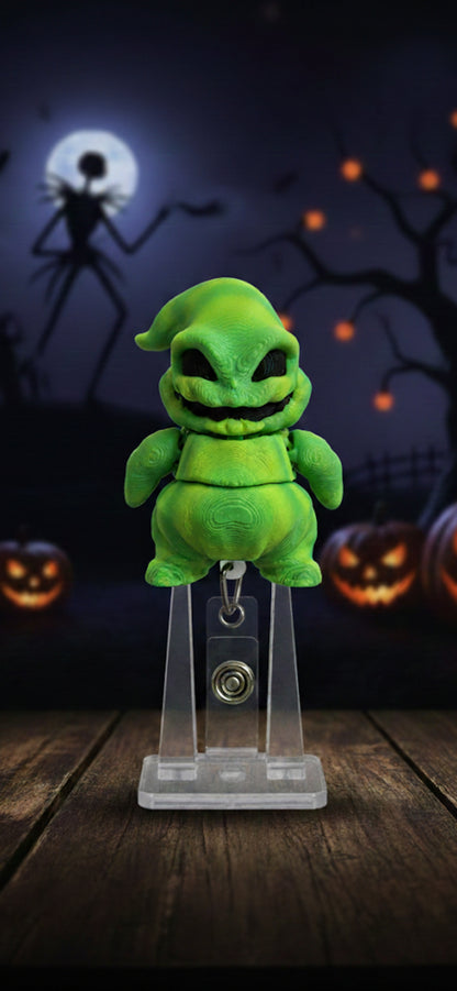 3D Printed Oogie Boogie Badge