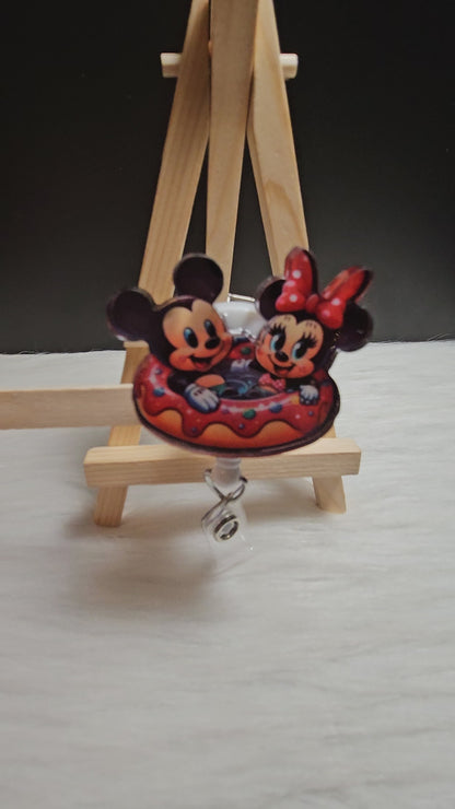 Baby Mickey And Minnie Donut