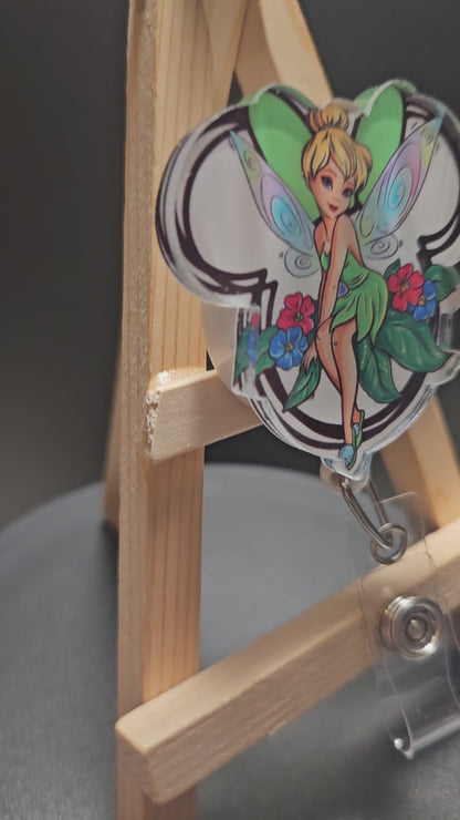 Tinkerbell Badge Reel