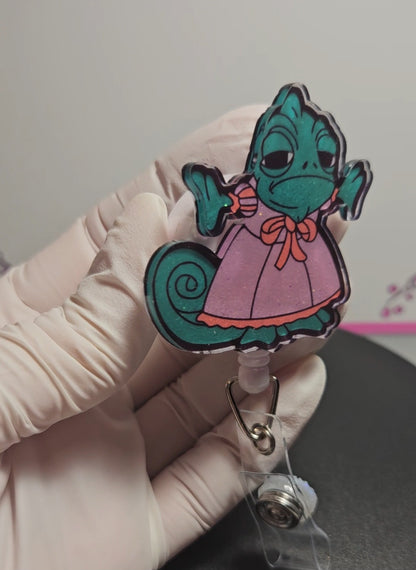 Lizard Pascal Badge Reel