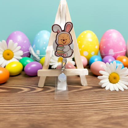 Baby Easter Pooh Badge